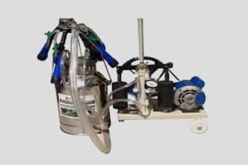 Hand Cum Motor Cow Milking Machine 2In1